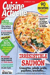 Cuisine Actuelle – Octobre 2017: Magazines, PDF