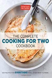 The Complete Cooking For Two Cookbook by Editors at America's Test Kitchen [1936493837, Format: EPUB]