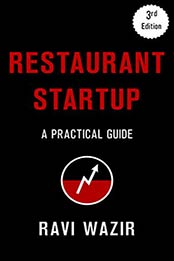 Restaurant Startup (3rd Edition) by Ravi Wazir