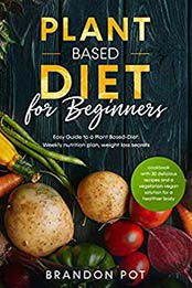 Plant Based Diet For Beginners by Brandon Pot