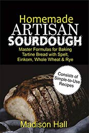Homemade Artisan Sourdough by Madison Hall [EPUB: B08P817S3D]