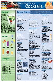 Bartender'S Guide To Cocktails by Inc. BarCharts