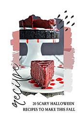 Scary Halloween Recipe: 20 new recipes to make this fall by Steve Nicholson [EPUB: B09C7NH259]