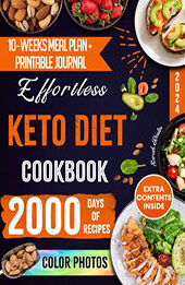 Effortless Keto Diet Cookbook by Sarah Roslin [EPUB: 9798224096527]
