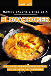 Making Savory Dishes by a Slow Cooker by David Kane [EPUB: B0C39SHFM8]