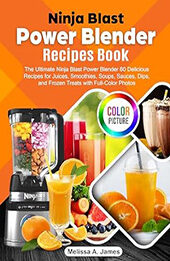 Ninja Blast Power Blender Recipes Book by Melissa A. James