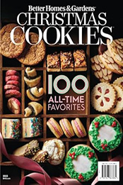 Better Homes and Gardens Christmas Cookies by The Editors of Better Homes and Gardens