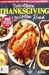 Taste Of Home Thanksgiving Gather Round Magazine Issue 53