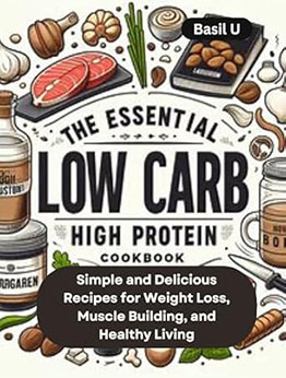 The Essential Low Carb High Protein Cookbook by Basil U
