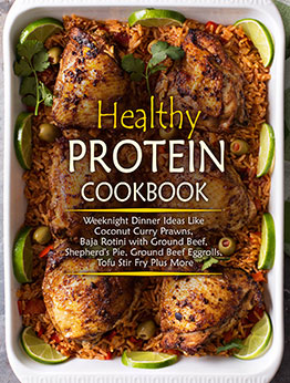 Healthy Protein Cookbook by BookSumo Press