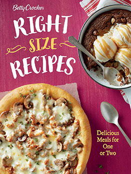 Betty Crocker Right-Size Recipes by Betty Crocker